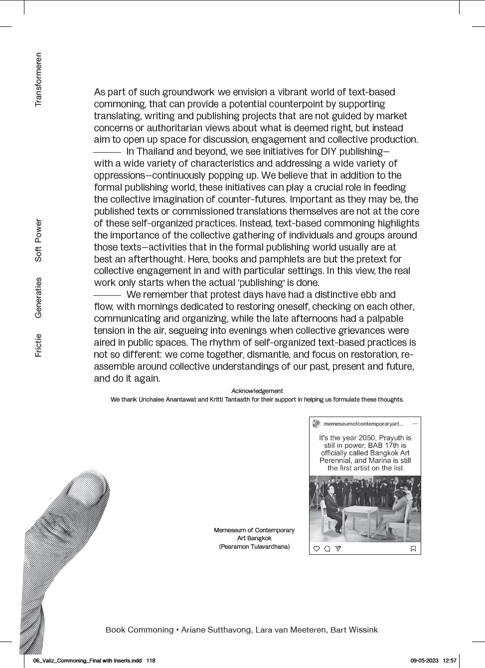 On Text-Based Commoning, Valiz publication page